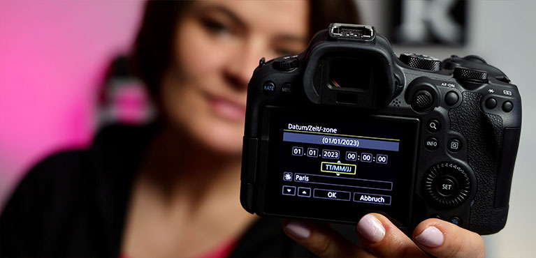 Quick tip: Set the time and language on your camera