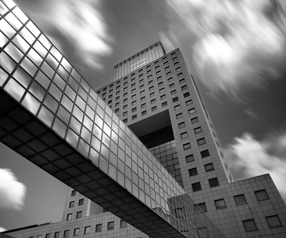 buildings with long exposure