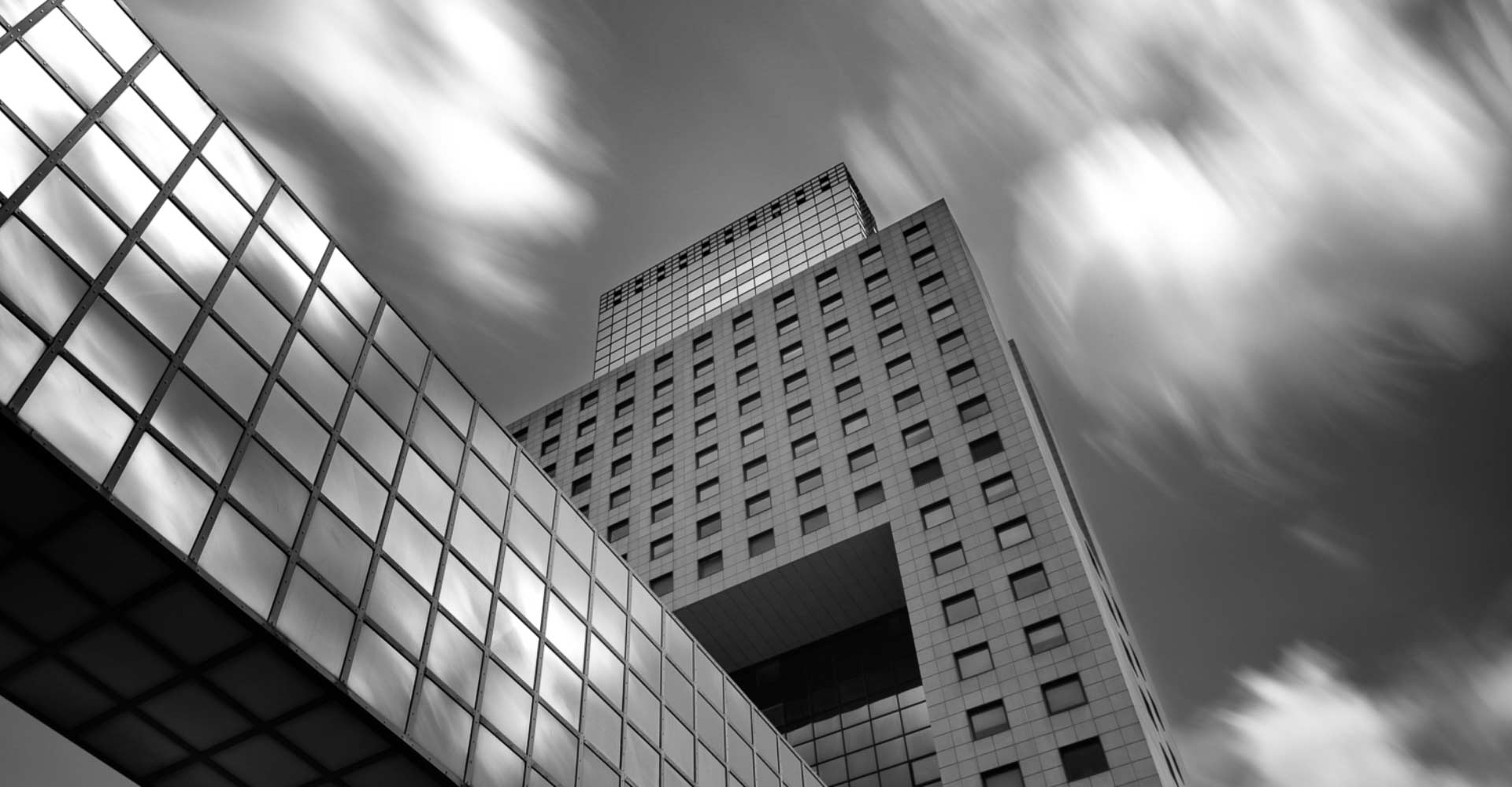 buildings with long exposure